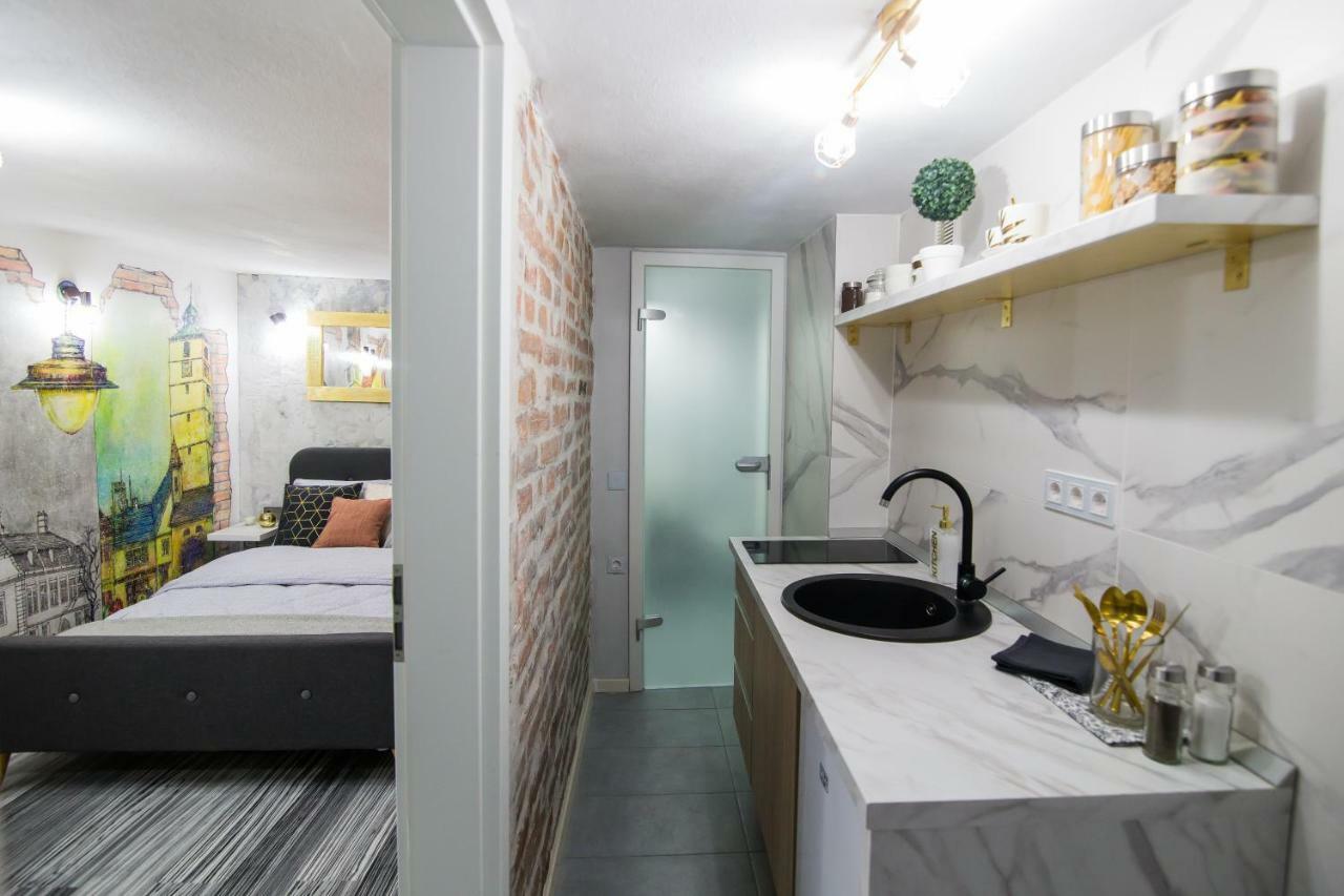 Old Town Studio Apartment 시비우 외부 사진